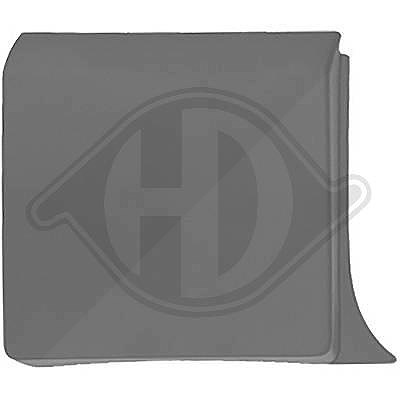 Diederichs Zier-/Schutzleiste, Seitenwand [Hersteller-Nr. 4497262] für Renault, Opel