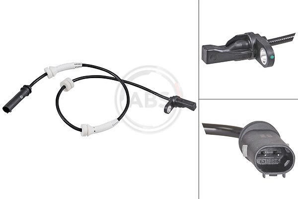 A.b.s. Sensor, Raddrehzahl [Hersteller-Nr. 31993] für BMW