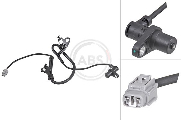 A.b.s. Sensor, Raddrehzahl [Hersteller-Nr. 31976] für Toyota