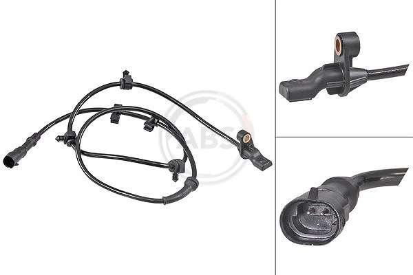 A.b.s. Sensor, Raddrehzahl [Hersteller-Nr. 32117] für Chrysler
