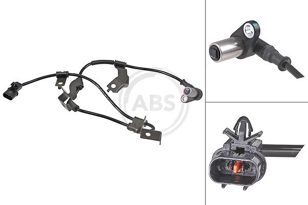 A.b.s. Sensor, Raddrehzahl [Hersteller-Nr. 31902] für Mitsubishi