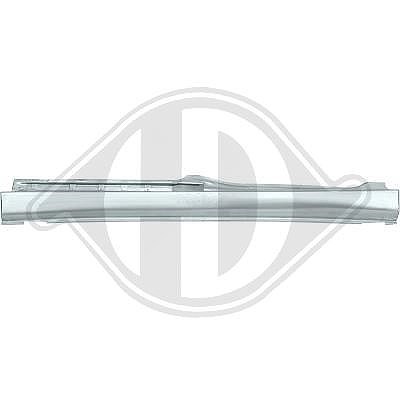 Diederichs Einstiegblech [Hersteller-Nr. 9738042] für Peugeot, Citroën, Fiat