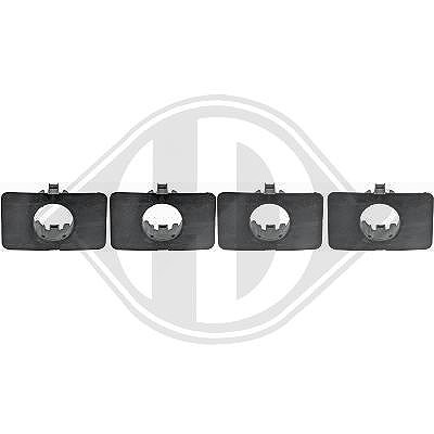 Diederichs Halter, Sensor-Einparkhilfe [Hersteller-Nr. ZUB00184] für Mercedes-Benz