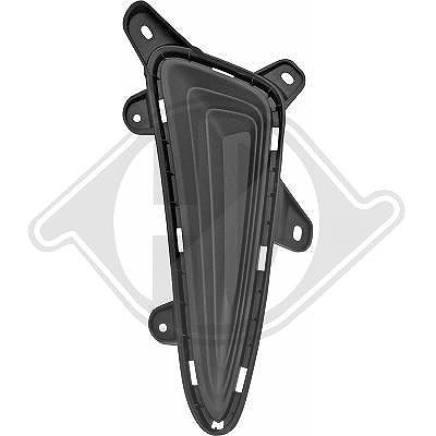 Diederichs Blende, Stoßfänger [Hersteller-Nr. 6642049] für Toyota