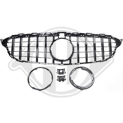 Diederichs Kühlergitter [Hersteller-Nr. 1673541] für Mercedes-Benz