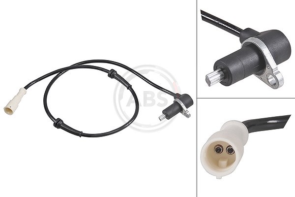 A.b.s. Sensor, Raddrehzahl [Hersteller-Nr. 31880] für Fiat