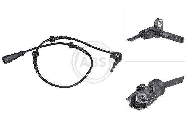 A.b.s. Sensor, Raddrehzahl [Hersteller-Nr. 32041] für Renault