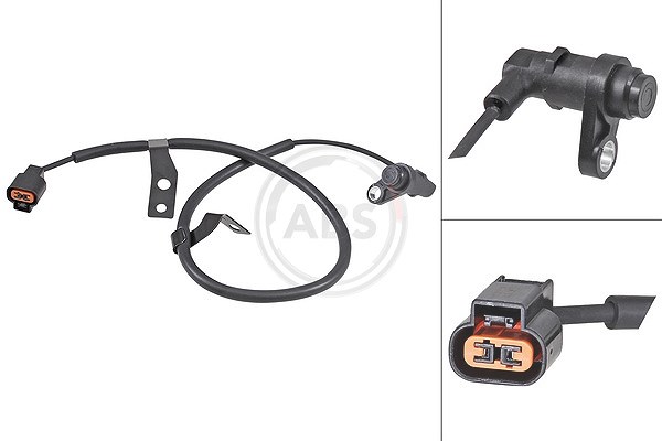 A.b.s. Sensor, Raddrehzahl [Hersteller-Nr. 31974] für Mitsubishi