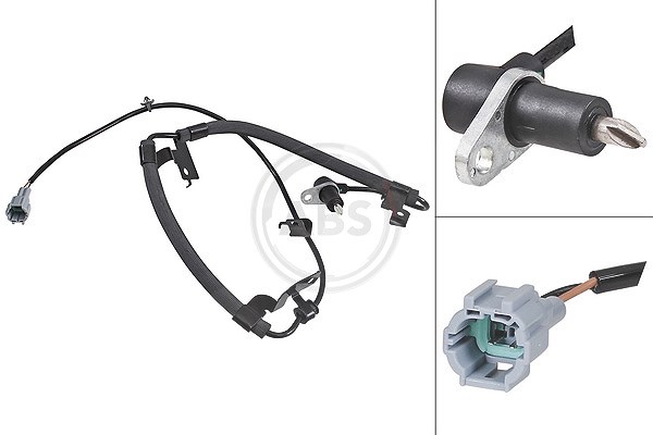 A.b.s. Sensor, Raddrehzahl [Hersteller-Nr. 31924] für Nissan