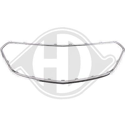 Diederichs Rahmen, Kühlergitter [Hersteller-Nr. 1835141] für Opel