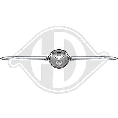 Diederichs Kühlergitter [Hersteller-Nr. 3405140] für Fiat