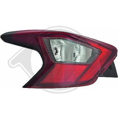 Diederichs Heckleuchte [Hersteller-Nr. 6026091] für Nissan