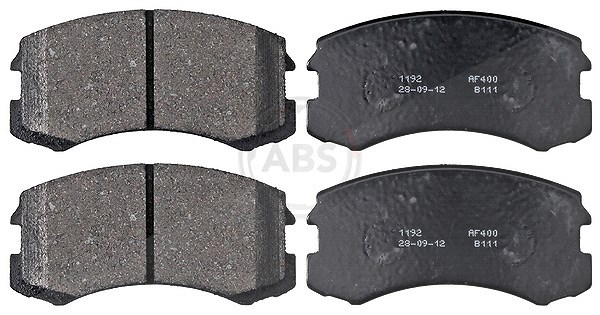 A.b.s. Bremsbelagsatz, Scheibenbremse [Hersteller-Nr. 37491] für Mitsubishi