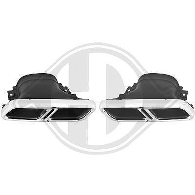 Diederichs Endrohrblende [Hersteller-Nr. 4161801] für Mercedes-Benz