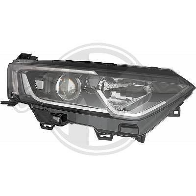 Diederichs Hauptscheinwerfer [Hersteller-Nr. 4445280] für Renault