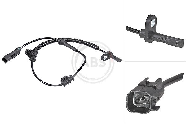A.b.s. Sensor, Raddrehzahl [Hersteller-Nr. 30217] für Chevrolet