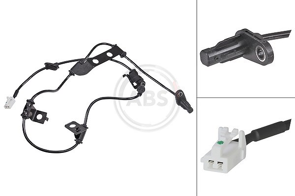 A.b.s. Sensor, Raddrehzahl [Hersteller-Nr. 30172] für Kia, Hyundai
