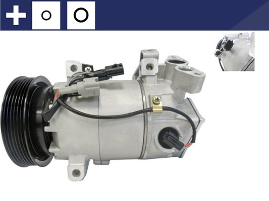 Mahle Kompressor, Klimaanlage [Hersteller-Nr. ACP606000S] für Renault