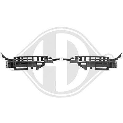 Diederichs Halter, Stoßfänger [Hersteller-Nr. 4234064] für Peugeot
