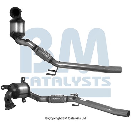 Bm Catalysts Katalysator [Hersteller-Nr. BM92472H] für Seat, VW