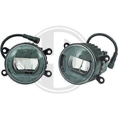 Diederichs Nebelscheinwerfersatz [Hersteller-Nr. LID10300] für Peugeot, Land Rover, Jeep, Nissan, Citroën, Toyota, Honda, Ford, Renault, Lexus, Opel,