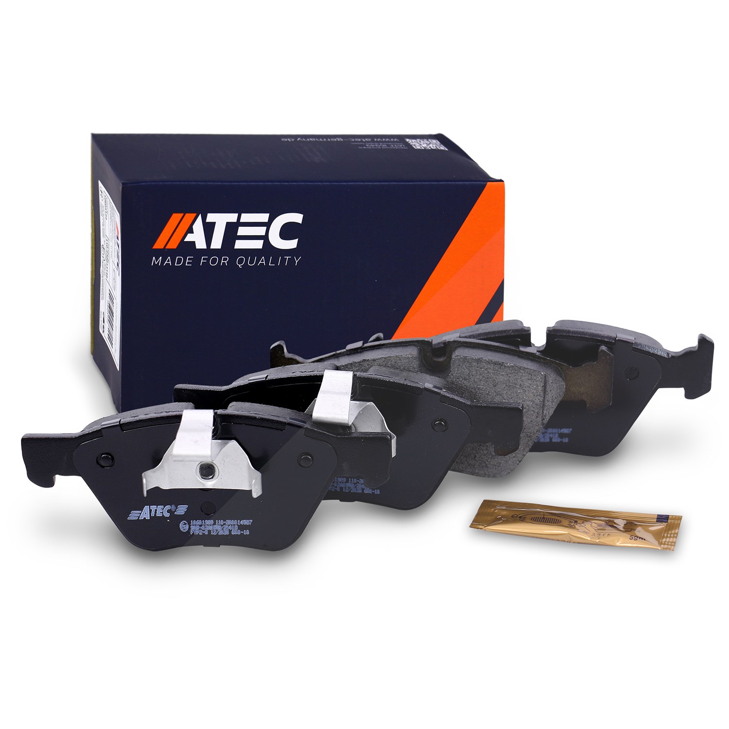 Atec Bremsbeläge vorne (Satz) [Hersteller-Nr. 10601989] für BMW