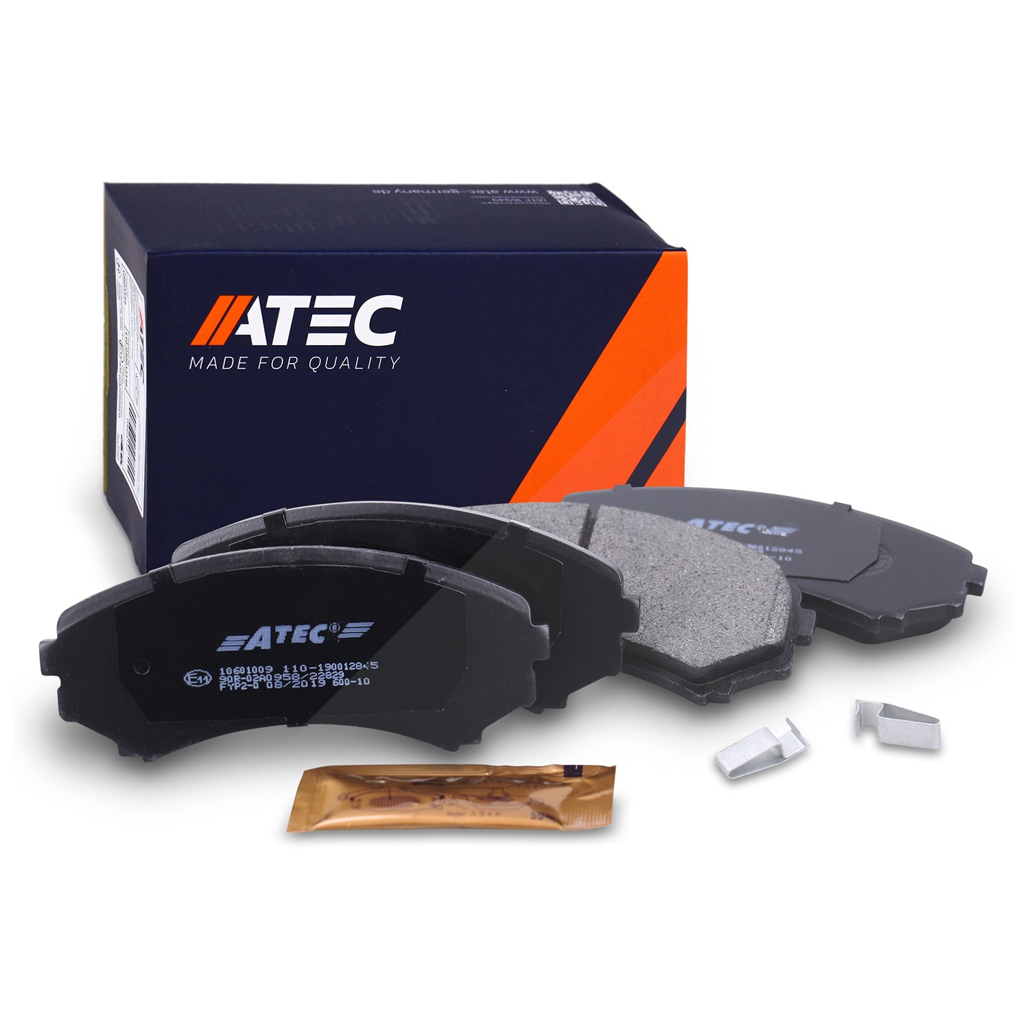 Atec Bremsbeläge vorne (Satz) [Hersteller-Nr. 10601009] für Mitsubishi