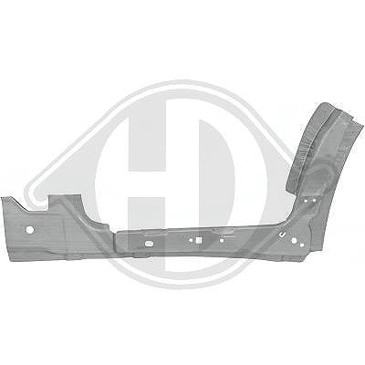 Diederichs Einstiegblech [Hersteller-Nr. 9222737] für Ford