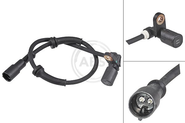 A.b.s. Sensor, Raddrehzahl [Hersteller-Nr. 30206] für Renault
