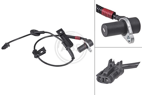 A.b.s. Sensor, Raddrehzahl [Hersteller-Nr. 31883] für Hyundai