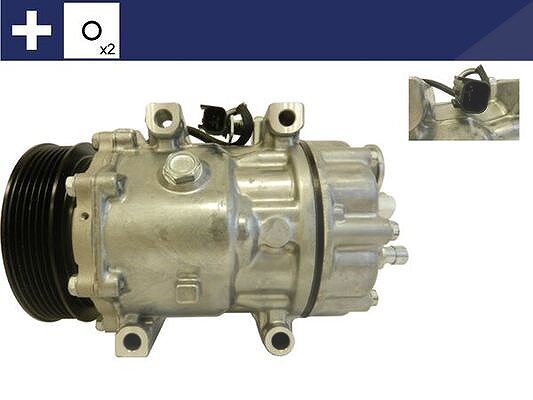Mahle Kompressor, Klimaanlage [Hersteller-Nr. ACP769000S] für Volvo, Ford