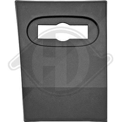 Diederichs Zier-/Schutzleiste, Tür [Hersteller-Nr. 1663264] für VW, Mercedes-Benz