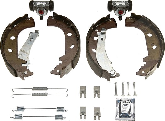 Trw Bremsbackensatz [Hersteller-Nr. BK1747] für Fiat