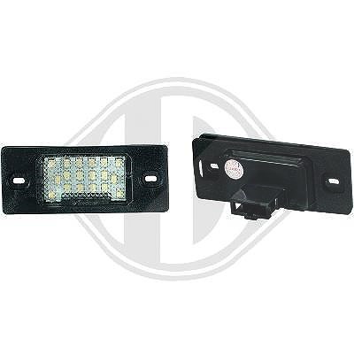 Diederichs Kennzeichenleuchte [Hersteller-Nr. LID10410] für VW, Audi, Porsche