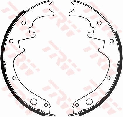 Trw Bremsbackensatz [Hersteller-Nr. GS8412] für Amc, Jeep