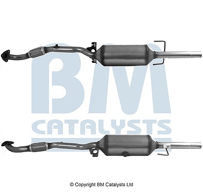 Bm Catalysts Ruß-/Partikelfilter, Abgasanlage [Hersteller-Nr. BM11154HP] für Opel, Vauxhall