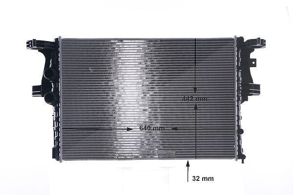 Mahle Kühler, Motorkühlung [Hersteller-Nr. CR2087000S] für Iveco