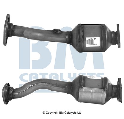 Bm Catalysts Katalysator [Hersteller-Nr. BM92432H] für Honda