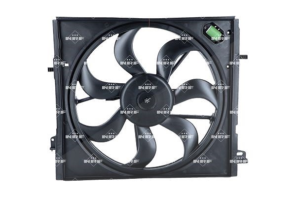 Kühlerventilator Einfachlüfter 470075 NRF für NISSAN RENAULT - Bild 6