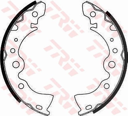 Trw Bremsbackensatz [Hersteller-Nr. GS8246] für Nissan