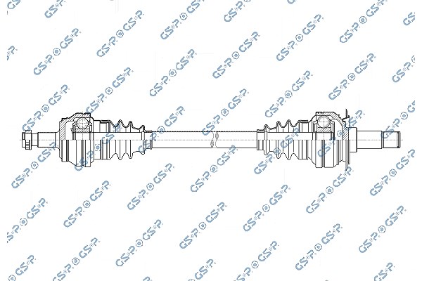 Gsp Antriebswelle [Hersteller-Nr. 203793OL] für Mercedes-Benz
