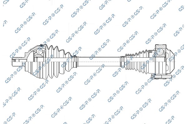 Gsp Antriebswelle [Hersteller-Nr. 203380OL] für Skoda, Audi, VW, Seat