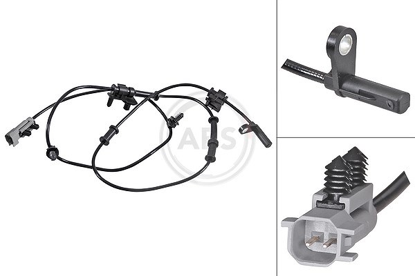 A.b.s. Sensor, Raddrehzahl [Hersteller-Nr. 31820] für Chrysler, Lancia