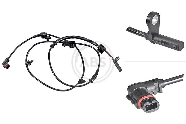 A.b.s. Sensor, Raddrehzahl [Hersteller-Nr. 31708] für Chrysler, Jeep