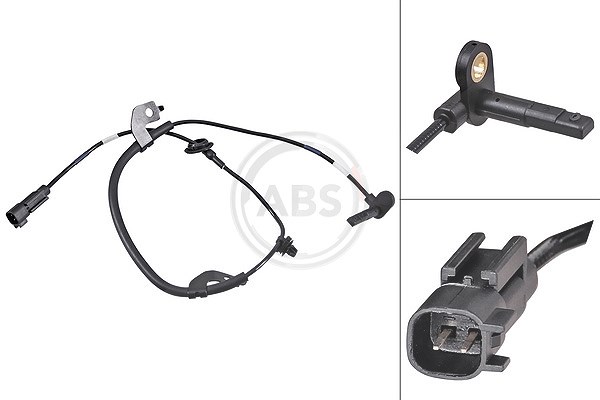 A.b.s. Sensor, Raddrehzahl [Hersteller-Nr. 31672] für Mitsubishi