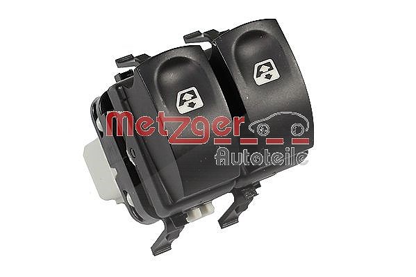 Metzger Autoteile Schalter, Fensterheber [Hersteller-Nr. 0916786] für Renault