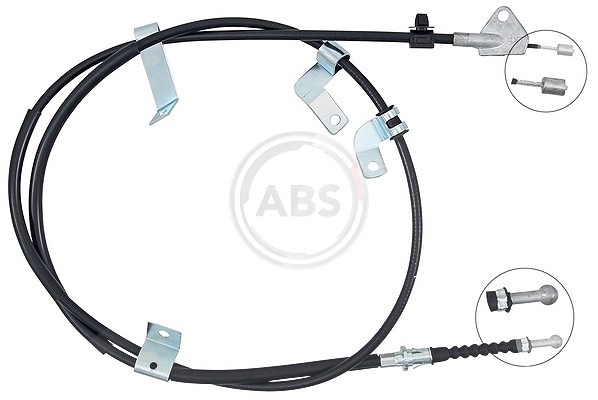 A.b.s. Seilzug, Feststellbremse [Hersteller-Nr. K14026] für Toyota