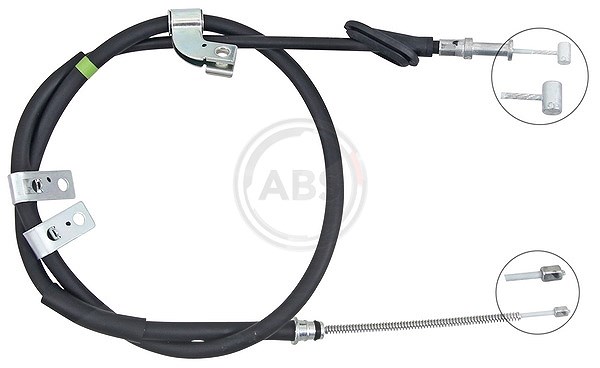 A.b.s. Seilzug, Feststellbremse [Hersteller-Nr. K12548] für Subaru