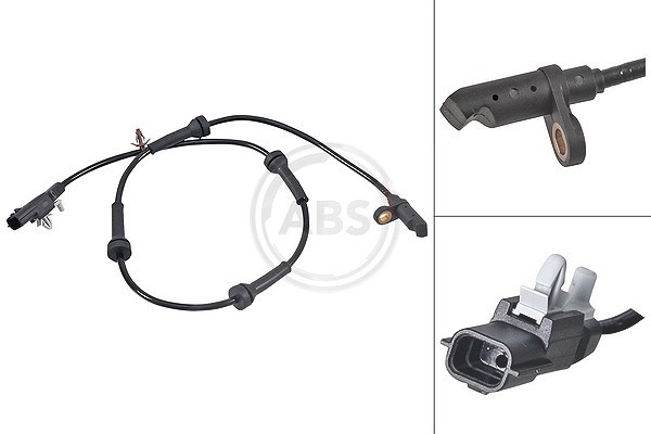A.b.s. Sensor, Raddrehzahl [Hersteller-Nr. 31633] für Nissan