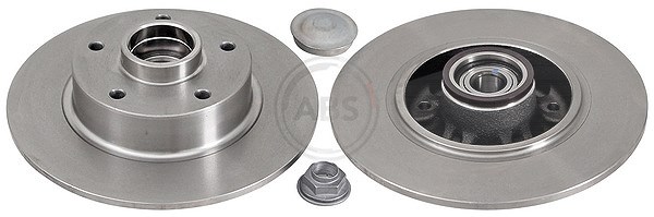A.b.s. 1x Bremsscheibe [Hersteller-Nr. 18603C] für Renault
